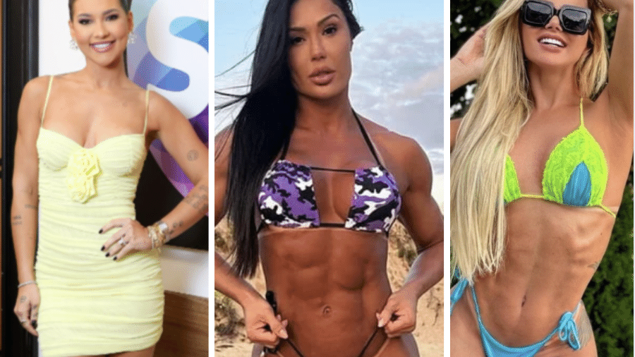 Virginia Fonseca, Gracyanne Barbosa e  Thalita Zampirolli já fizeram dietas com dezenas de ovos - Reprodução/Instagram