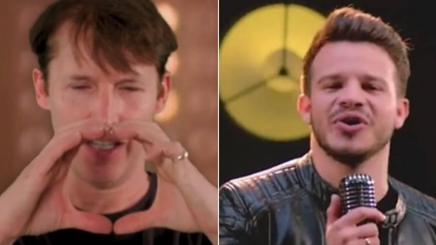 James Blunt reage a música "Coração Cachorro", de Matheus Fernandes e Ávine - Reprodução/TikTok