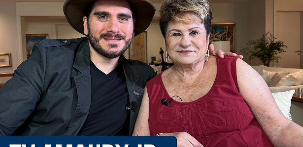 TV Amaury Jr. - Lilia Klabin recebe Gabriel Sater