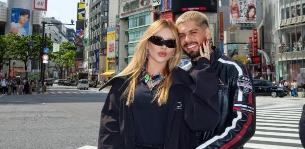 Zé Felipe apoia Virginia Fonseca no desfile da Grande Rio