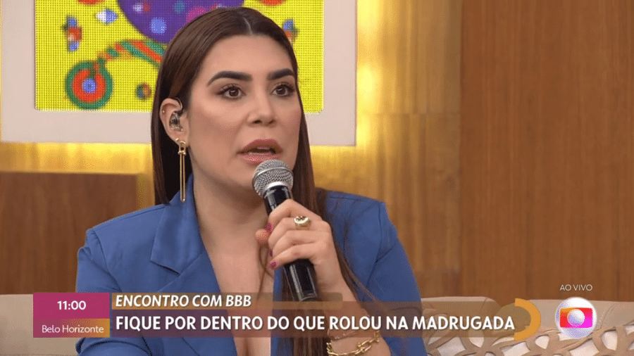 BBB 22: Naiara Azevedo reclama de Laís ter se safado do paredão - Reprodução/TV Globo