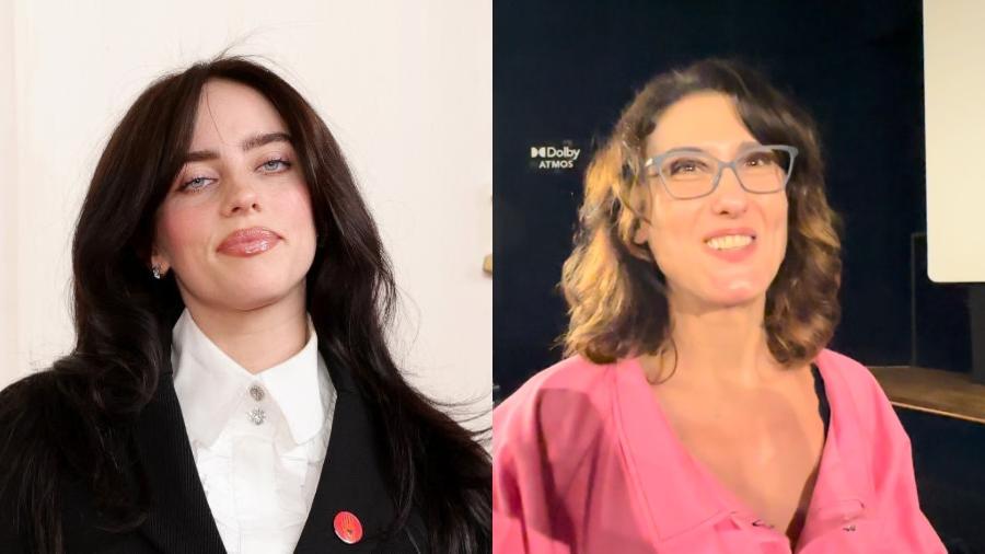 Em Noite De Billie Eilish Paola Carossela é Quem Rouba A Cena Muito Fã Entretenimento Bol