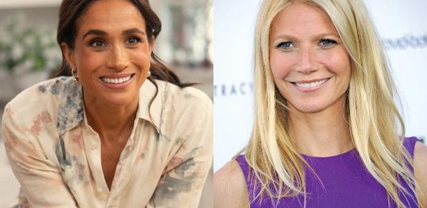Meghan Markle e Gwyneth Paltrow: desmentindo rivalidades
