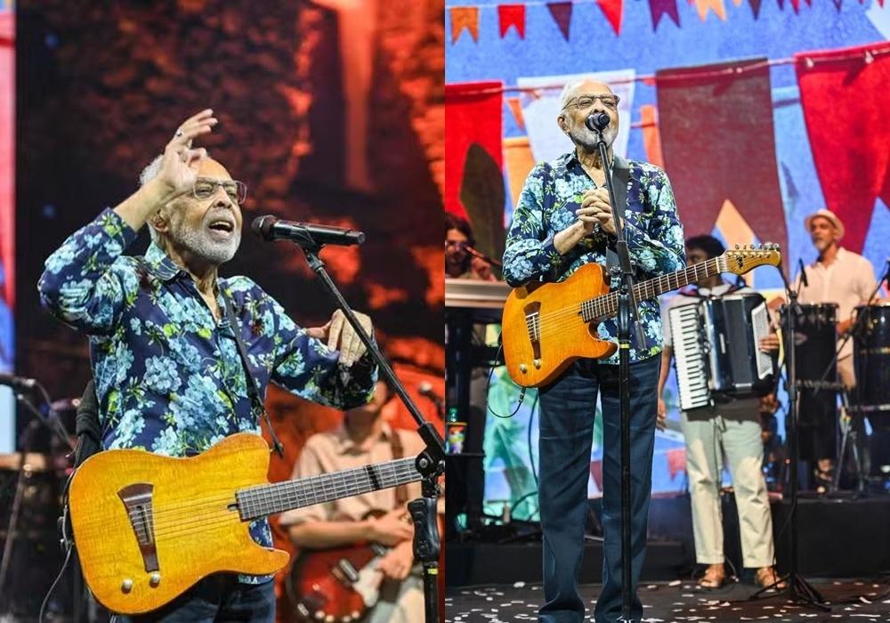 Gilberto Gil comanda a segunda edição do Arraiá Alô Alô Bahia em Salvador - undefined