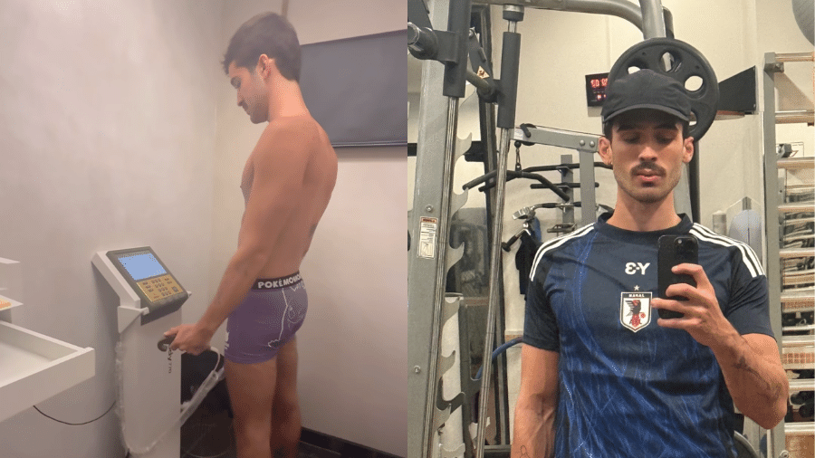 João Guilherme usa cueca de Pokémon em consulta médica João Guilherme usa cueca de Pokémon em consulta médica