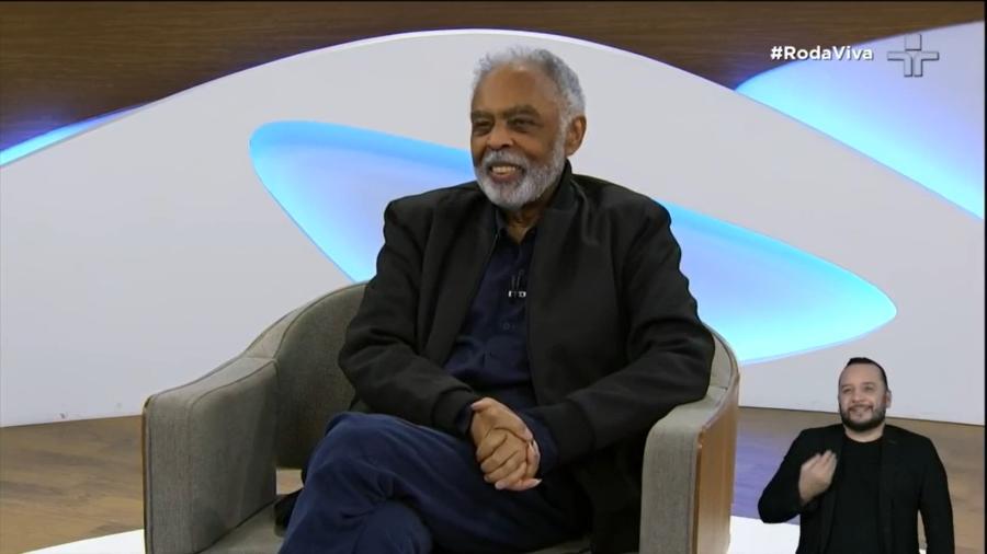 Gilberto Gil lembrou assalto em entrevista ao "Roda Viva", da TV Cultura - Reprodução/TV Cultura