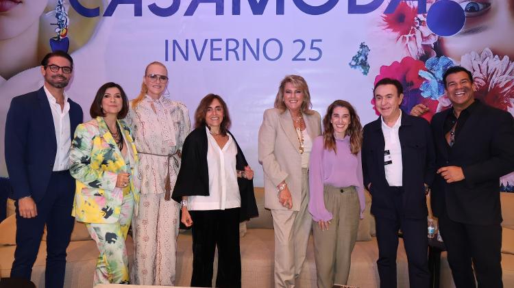 Amaury Jr., Camila Toledo, Claudia Liz, Dr. João Antonio, Patrícia Carta, Xavier Neto, Riccy Souza Aranha e Ester Morgan. 