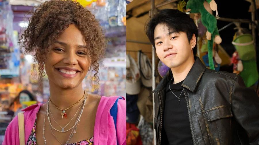 Madá (Jessica Ellen) e Jin (Allan Jeon) em 'Volta por Cima'