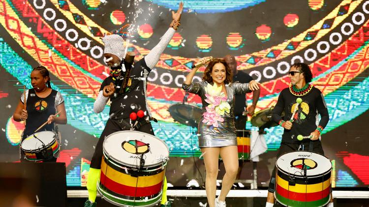 Daniela Mercury e Olodum celebraram o Carnaval no CarnaUOL 2024