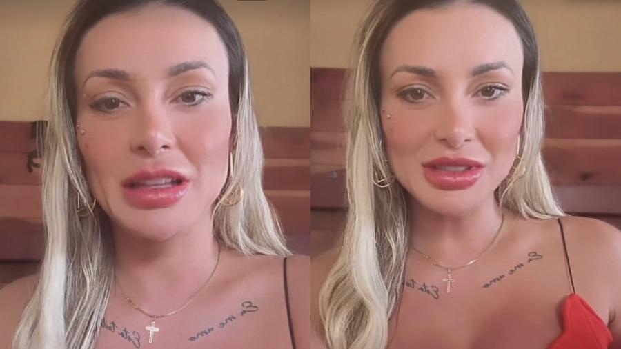 Andressa Urach conta como foi parada pela polícia Andressa Urach conta como foi parada pela polícia
