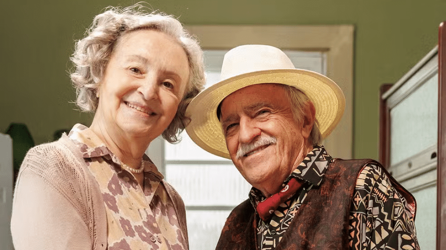 Mercedes (Ana Lúcia Torre) e Lampião (Ary Fontoura) em 'Fuzuê'