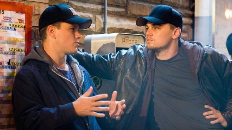 Matt Damon e Leonardo di Caprio em 'Os Infiltrados' Matt Damon e Leonardo di Caprio em 'Os Infiltrados'