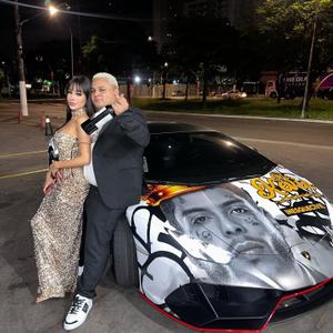 R$ 4 mi e rosto de funkeiro: como é o Lamborghini apreendido de MC Ryan SP