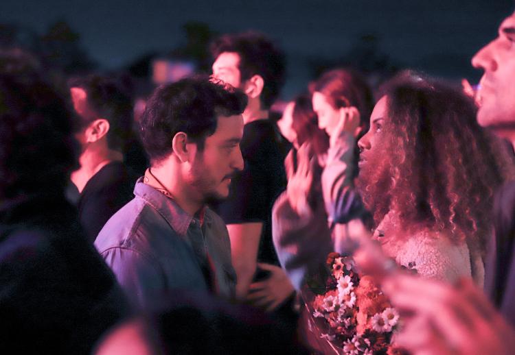 Allan Souza Lima conversa com affair no Festival de Inverno do Rio