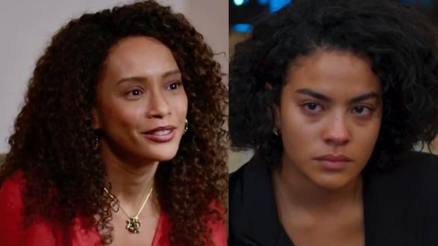 Raquel (Taís Araújo) e Maria de Fátima (Bella Campos) em 'Vale Tudo' Raquel (Taís Araújo) e Maria de Fátima (Bella Campos) em 'Vale Tudo'