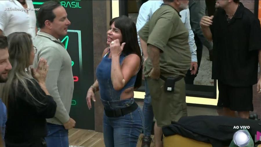 Power Couple 7: Gretchen ameaça desistência - Reprodução/PlayPlus
