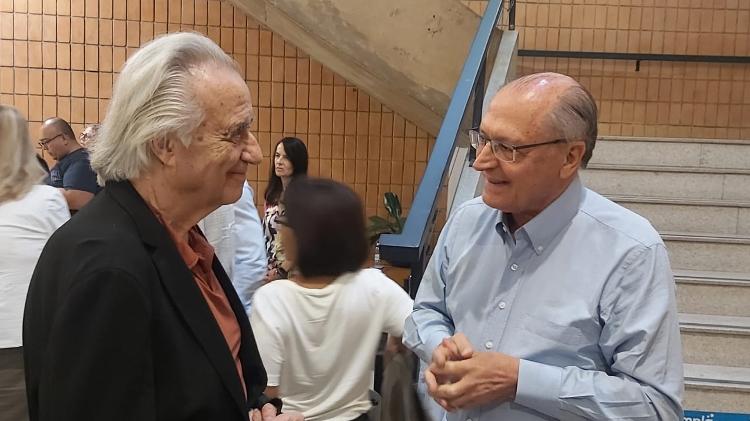 João Carlos Martins e Geraldo Alckmin