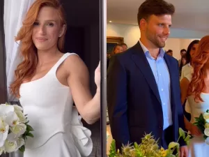 Flavinha sem buquê e festa exclusiva: como foi o casamento de Jade Barbosa?