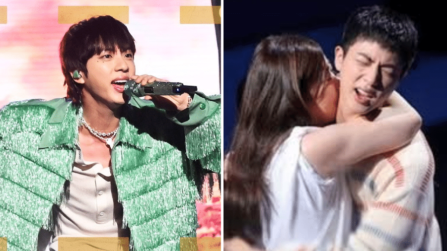 Fã está sendo investigada por beijar o idol Jin sem consentimento Fã está sendo investigada por beijar o idol Jin sem consentimento