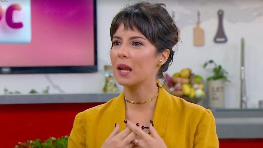 Andreia Horta conversou com Ana Maria Braga sobre "Um Lugar ao Sol" - Reprodução/TV Globo