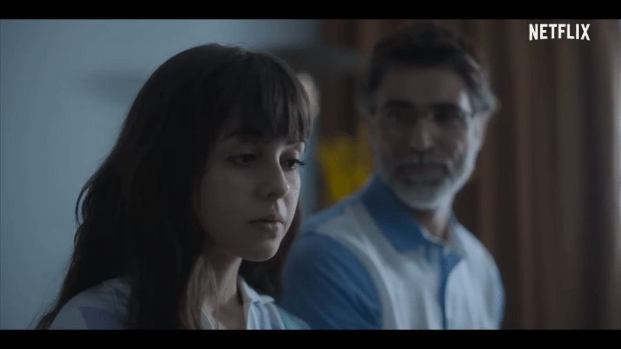 Reynaldo Gianecchini e Klara Castanho em "Bom Dia, Verônica" (Netflix) - Reprodução/Netflix 