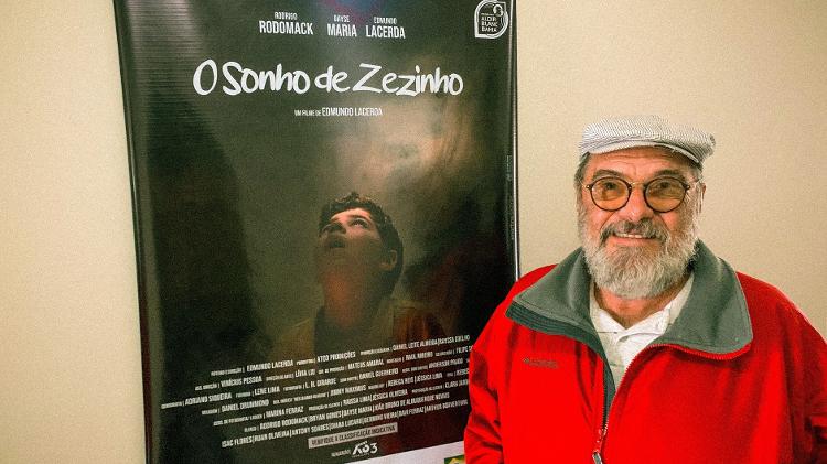 Edmundo Lacerda Campos e o cartaz de 'O Sonho de Zezinho'