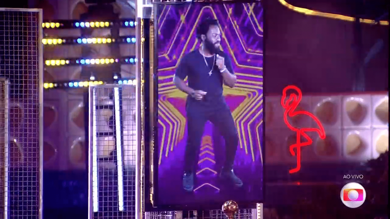 BBB 22: Decoração da festa do líder Douglas Silva - Reprodução/Globoplay