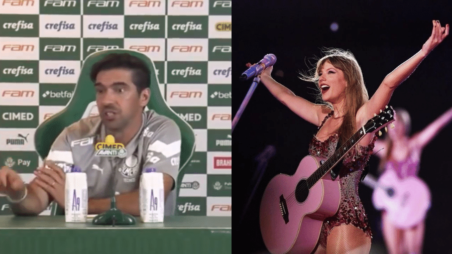 Abel Ferreira reclamou de "coisinhas" no gramado do Allianz após o show de Taylor Swift