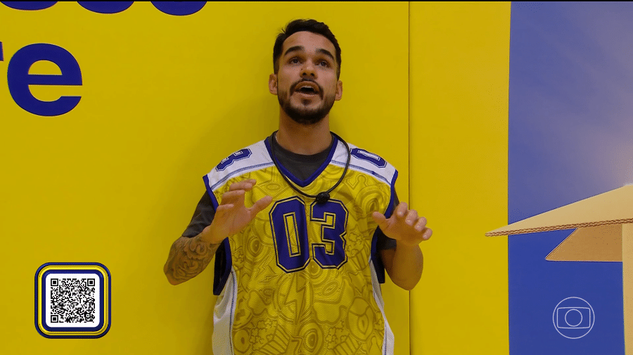 BBB 25: João Pedro em Prova do Líder BBB 25: João Pedro em Prova do Líder