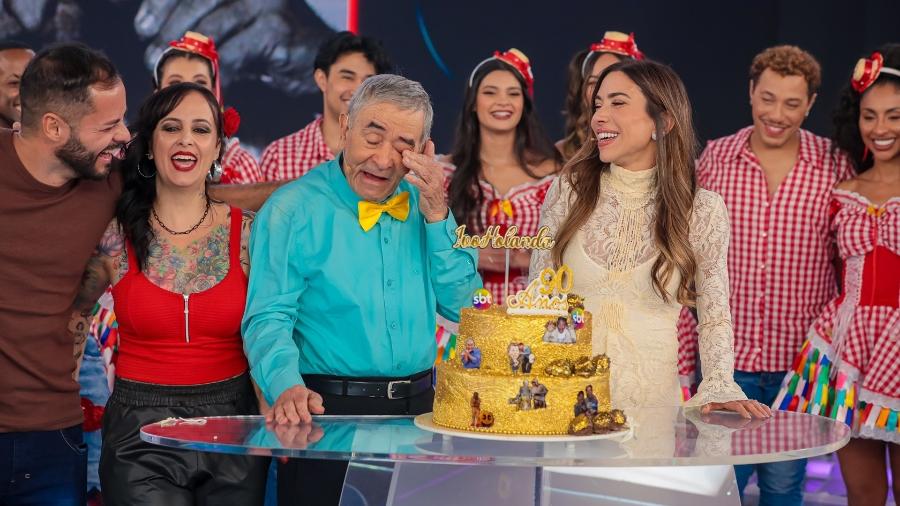 Ator é homenageado pelo SBT Ator é homenageado pelo SBT