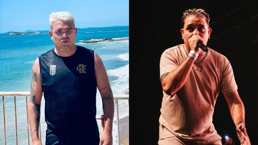 Poltin, vocalista do grupo Os Hawaianos, já trabalhou como segurança de Luciano Huck - Reprodução/Instagram