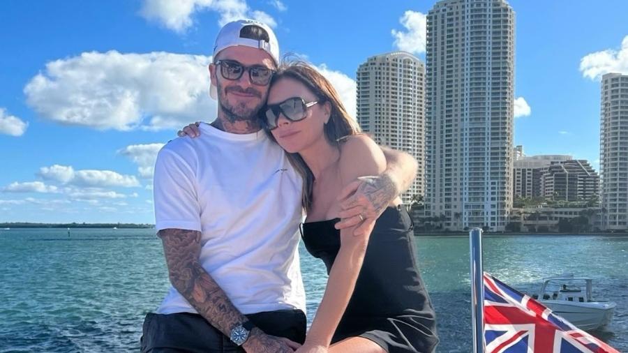 David Beckham contou que a mulher, Victoria, está focada em suas empresas de moda e beleza