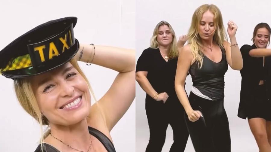 Angélica dançou "Vou de Táxi" com angelicats - Reprodução / Instagram