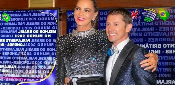 Luiza Brunet leva a força do Brasil à Estátua da Liberdade