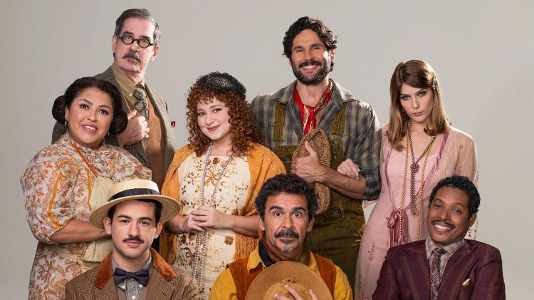 Elenco completo de "O Cravo e a Rosa"