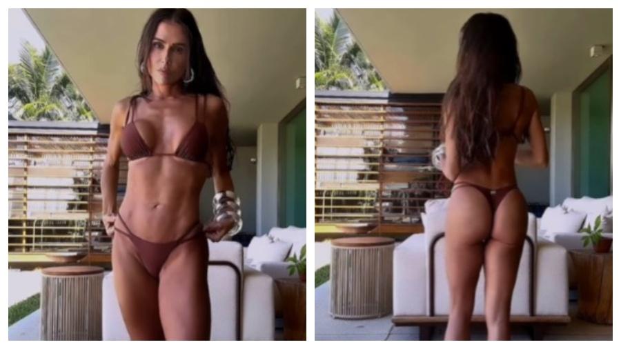 Deborah Secco postou vídeo de biquíni - Reprodução