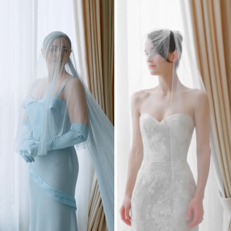 Vestidos de noiva de Chloë Grace Moretz e Kate Harrison