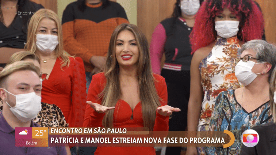 Encontro: programa estreou em novo horário e sob o comando de Patrícia Poeta - Reprodução/TV Globo