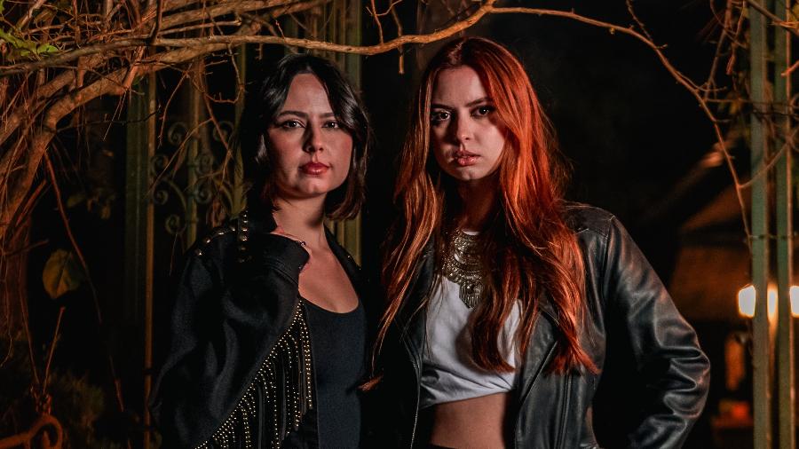 As cantoras Gabi e Rapha, apadrinhadas por Leonardo - Kennedy Richelly/Divulgação