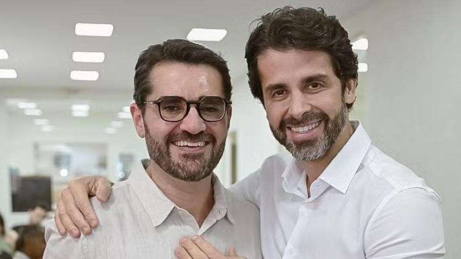 Marcelo Cosme se casou com o cardiologista Frankel Brandão - Reprodução/Instagram