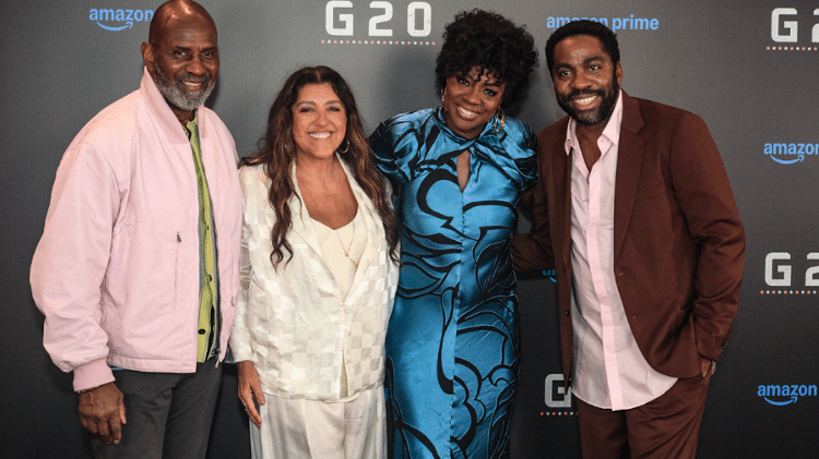 Viola Davis recebeu Regina Casé e Lázaro Ramos em pré-estreia no Rio Viola Davis recebeu Regina Casé e Lázaro Ramos em pré-estreia no Rio