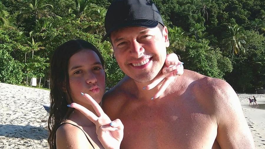 Maria Viel Faro é filha do apresentador Rodrigo Faro Maria Viel Faro é filha do apresentador Rodrigo Faro