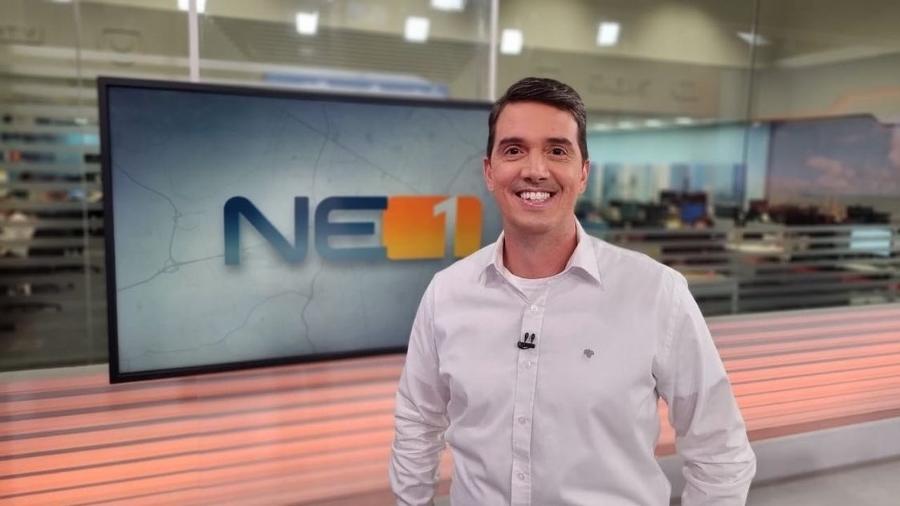 Bruno Fontes, da TV Globo Nordeste, em Pernambuco - Reprodução/ Instagram @globopernambuco
