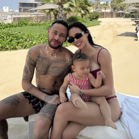 Neymar, Bruna Biancardi e filha Mavie