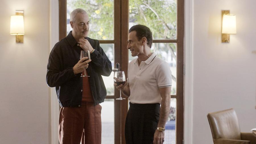Marco (Guilherme Weber) e Gerson Barros (Enrique Diaz) em "Volta por Cima" - Divulgação/Globo