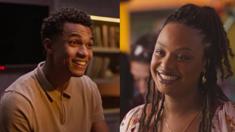 Samuel (Juan Paiva) e Pam (Haonê Thinar) em 'Dona de Mim' Samuel (Juan Paiva) e Pam (Haonê Thinar) em 'Dona de Mim'