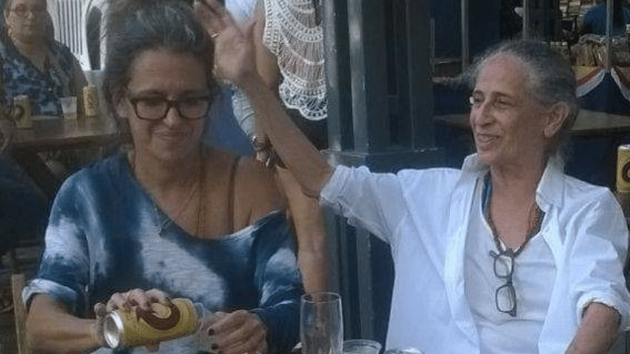 Maria Bethânia e Gilda Midani, mãe de João Vicente