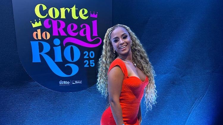 Rhuanda Monteiro Risso, candidata a rainha do Carnaval 2025