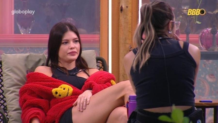 BBB 25: Vitória Strada oferece apoio a Renata - Reprodução/Globoplay