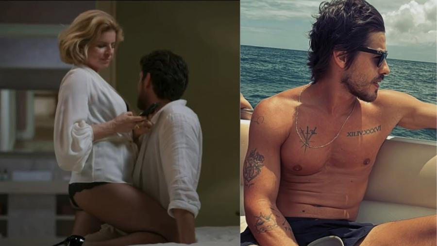 Debora Bloch com Ângelo Rodrigues em 'Vale Tudo'; ao lado, Vinícius Redd, que fará outro amante da vilã Debora Bloch com Ângelo Rodrigues em 'Vale Tudo'; ao lado, Vinícius Redd, que fará outro amante da vilã